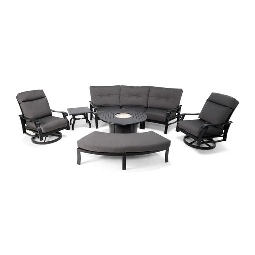 Stirling 8 Piece Sofa Firepit/Chat Group - The Great Escape