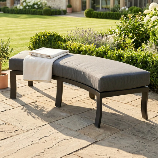 Curved Cushion Bench Ottoman - The Great Escape