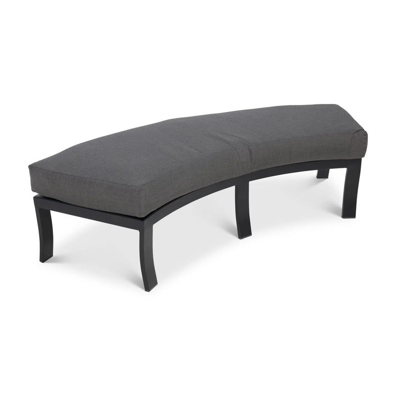 Curved Cushion Bench Ottoman - The Great Escape