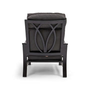 Stirling Black High Back Cushion Lounge Chair - The Great Escape