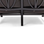 Stirling Canvas Coal Loveseat - The Great Escape