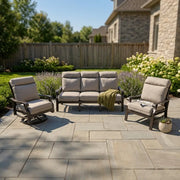 Stirling 3 Piece Makar Oyster Sofa Group - The Great Escape
