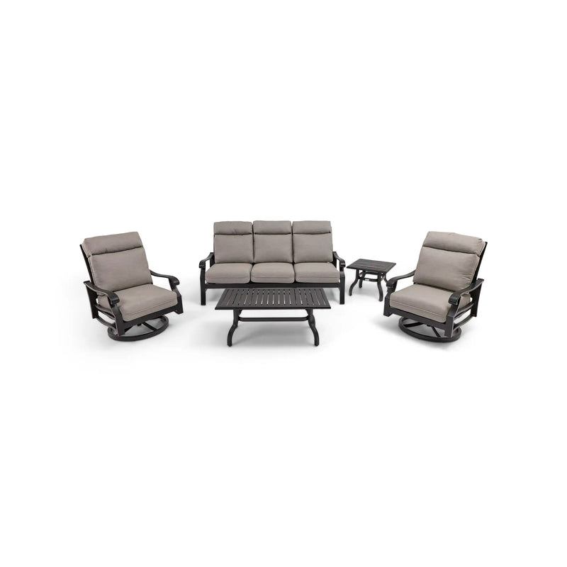 Stirling 5 Piece Makar Oyster Sofa Chat Group - The Great Escape