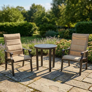 Stirling Padded Sling 3 Piece Bistro Group - The Great Escape