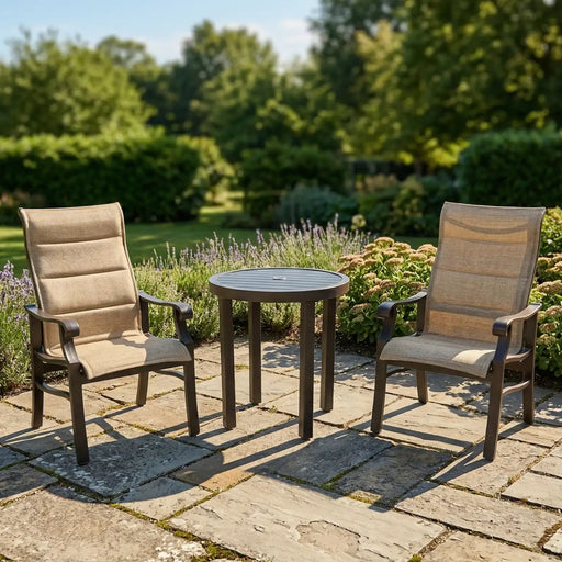 Stirling Padded Sling 3 Piece Bistro Group - The Great Escape