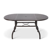 42x76 Inch Oval Scoria Counter Height Table - The Great Escape