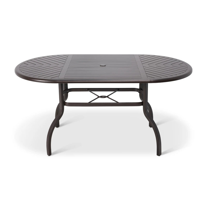 42x76 Inch Oval Scoria Counter Height Table - The Great Escape