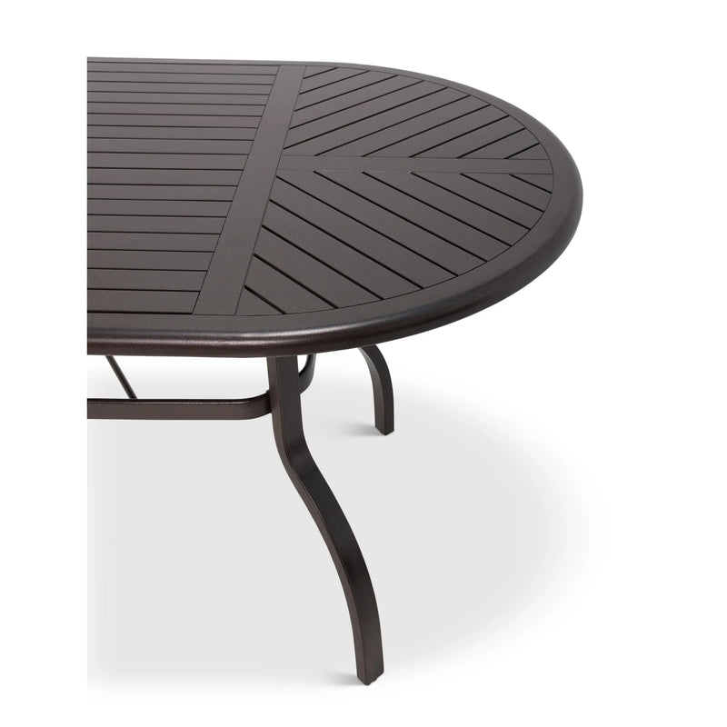 42x76 Inch Oval Scoria Counter Height Table - The Great Escape