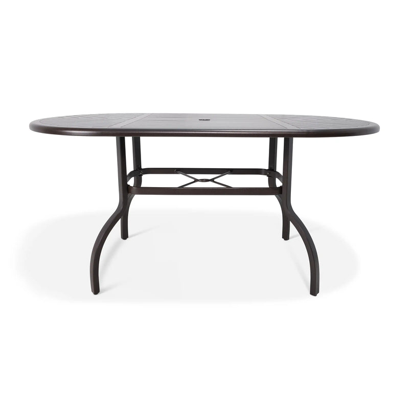 42x76 Inch Oval Scoria Counter Height Table - The Great Escape
