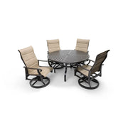 Stirling 5 Piece Padded Sling Dining Group - The Great Escape