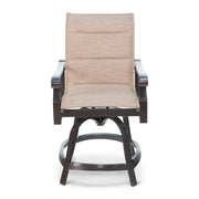 Stirling Padded Swivel Counter Height Stool - The Great Escape