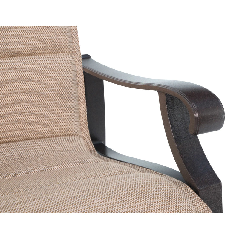 Stirling Padded Swivel Counter Height Stool - The Great Escape