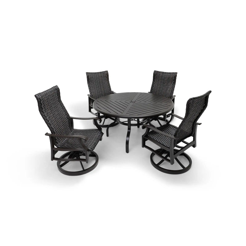 Stirling 5 Piece Woven Dining Group - The Great Escape