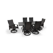 Stirling 7 Piece Woven Dining Group - The Great Escape
