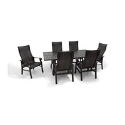 Stirling 7 Piece Woven Dining Group - The Great Escape