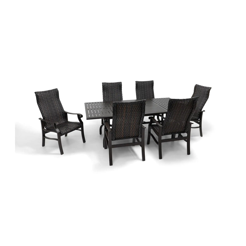 Stirling 7 Piece Woven Dining Group - The Great Escape