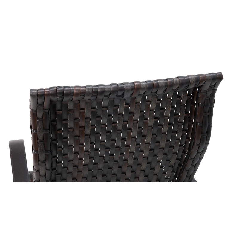 Stirling High Back Woven Dining Chair - The Great Escape