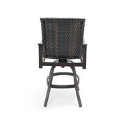 Stirling Woven Swivel Barstool - The Great Escape