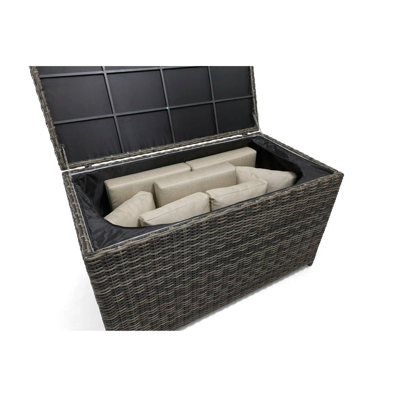 Grey Kampala Extra Large Woven Storage Box - The Great Escape