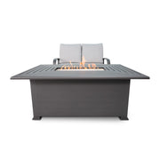 Wakefield 4 Piece Loveseat Firepit Chat Group - The Great Escape