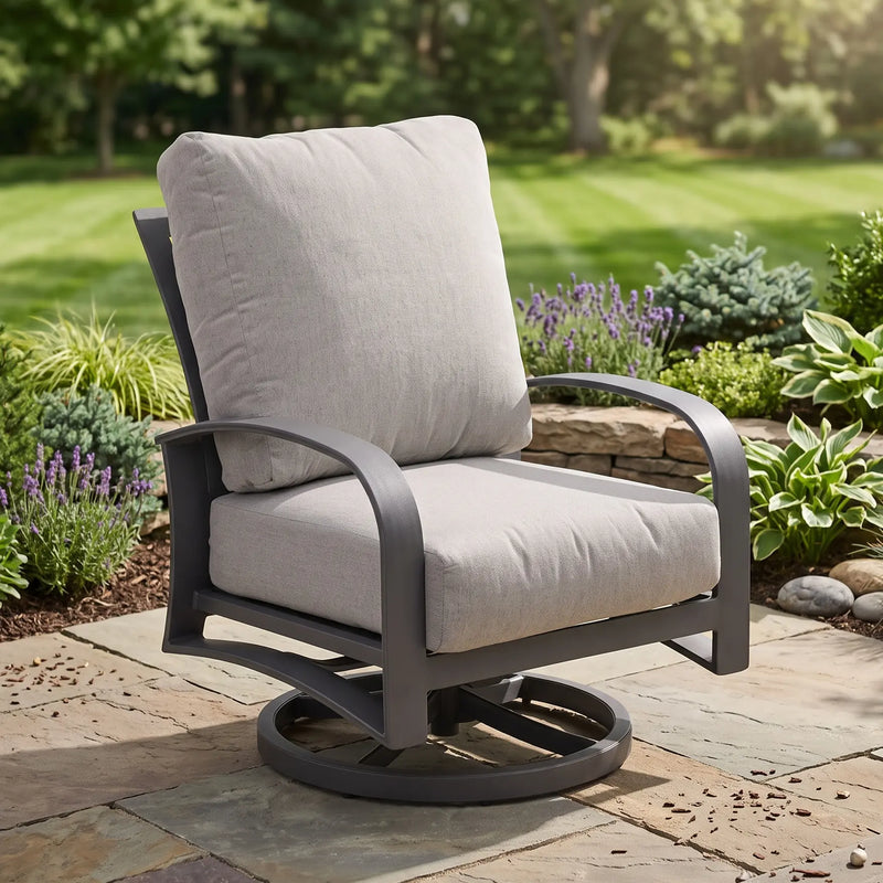 Wakefield Cushioned Swivel Rocker - The Great Escape