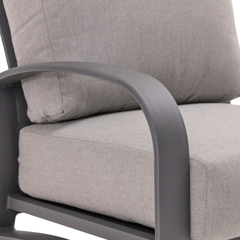 Wakefield Barbados Fog Swivel Rocker - The Great Escape