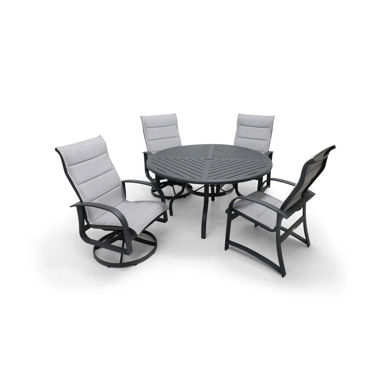 Wakefield 5 Piece Padded Sling Dining Group - The Great Escape