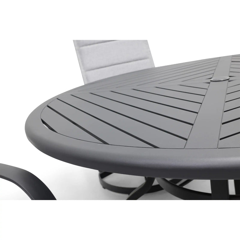 Wakefield 5 Piece Padded Sling Dining Group - The Great Escape