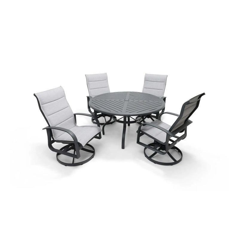 Wakefield 5 Piece Padded Sling Dining Group - The Great Escape