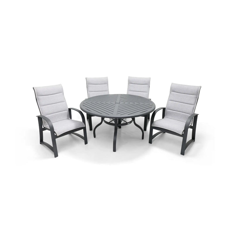 Wakefield 5 Piece Padded Sling Dining Group - The Great Escape