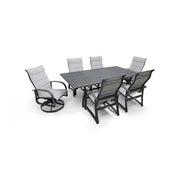 Wakefield 7 Piece Padded Sling Dining Group - The Great Escape