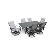 Wakefield 7 Piece Padded Sling Dining Group - The Great Escape