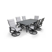 Wakefield 7 Piece Padded Sling Dining Group - The Great Escape