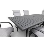 Wakefield 7 Piece Padded Sling Dining Group - The Great Escape