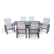 Wakefield 7 Piece Padded Dining Group - The Great Escape