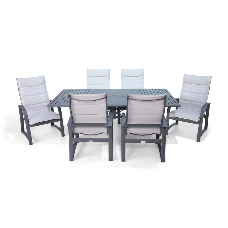 Wakefield 7 Piece Padded Dining Group - The Great Escape