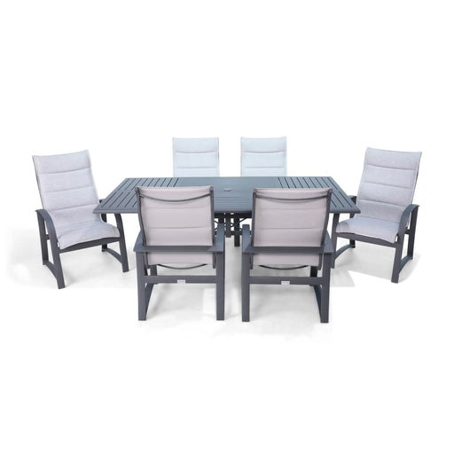 Wakefield 7 Piece Padded Dining Group - The Great Escape