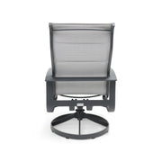 Wakefield 7 Piece Padded Sling Firepit Dining Group - The Great Escape