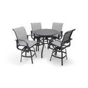 Wakefield 5 Piece Sling Bar Height Group - The Great Escape