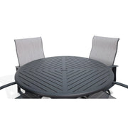 Wakefield 5 Piece Sling Dining Group With 2 Swivel Rockers - The Great Escape