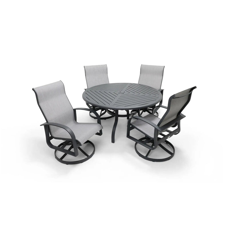 Wakefield 5 Piece Sling Dining Group - The Great Escape