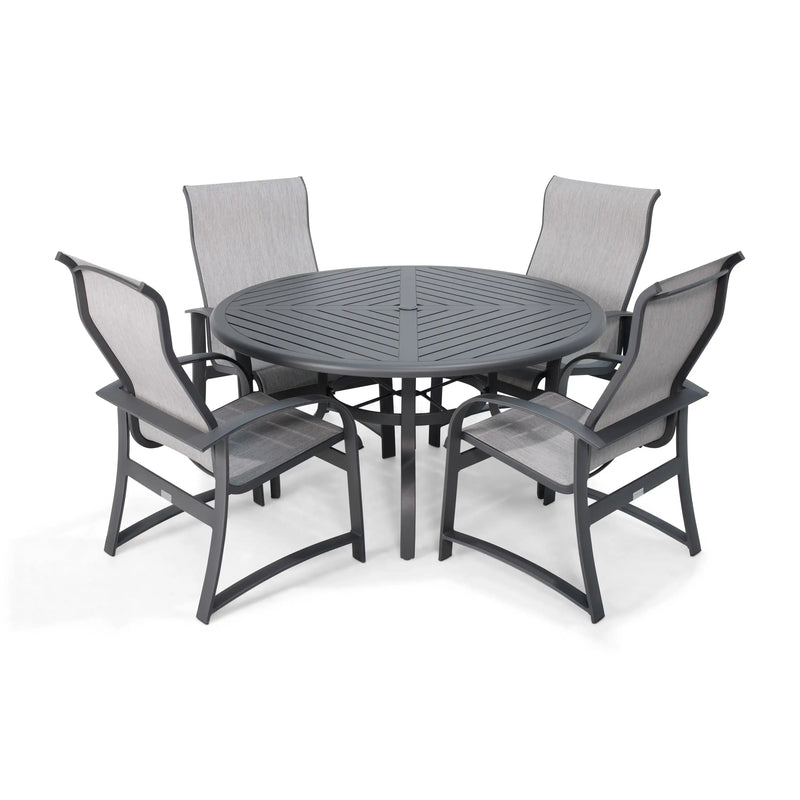 Wakefield 5 Piece Sling Dining Group - The Great Escape