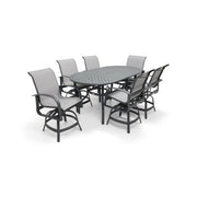 Wakefield 7 Piece Sling Counter Height Group - The Great Escape
