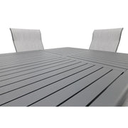 Wakefield 9 Piece Sling Dining Group W/ 44"x112" Rect. Table - The Great Escape