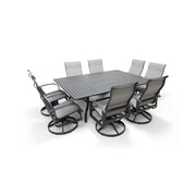 Wakefield 9 Piece 60"x84" Rect. Table Sling Dining Group - The Great Escape