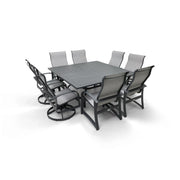 Wakefield 9 Piece Sling Square Dining Group - The Great Escape