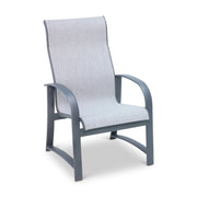Wakefield Graphite High Back Sling Dining Chair - The Great Escape