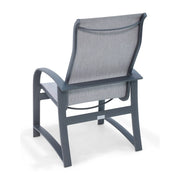 Wakefield Graphite High Back Sling Dining Chair - The Great Escape