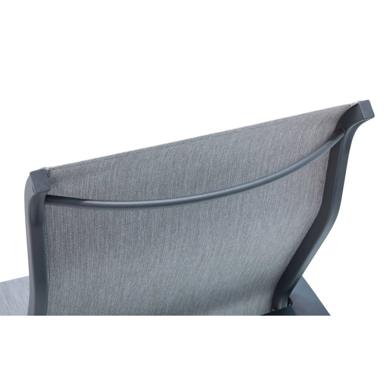 Wakefield Graphite High Back Sling Dining Chair - The Great Escape