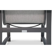 Wakefield Graphite High Back Sling Dining Chair - The Great Escape